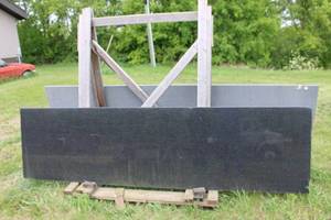 lot 6 image: Set of 2 Granite Slab Countertops