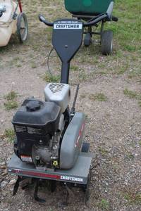 lot 16 image: Craftsman 24 Front Tine Tiller with Briggs & Stratton 8.25 Series Engine