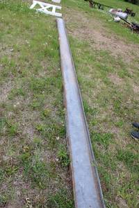 lot 25 image: Heavy Duty Metal Beam for Construction Projects 23 feet long