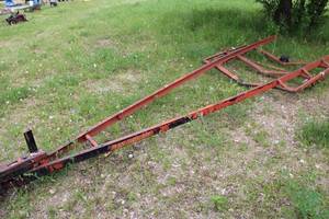 lot 31 image: Used Boat Trailer Frame with Rust and Wear