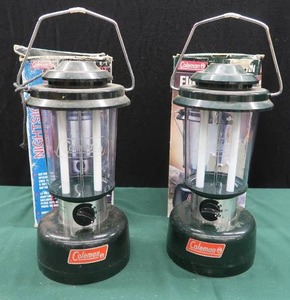 lot 23 image: 2 TWIN TUBE COLEMAN LANTERNS (ORIGINAL BOXES)