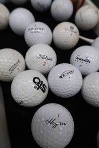 lot 32 image: GOLF BALLS