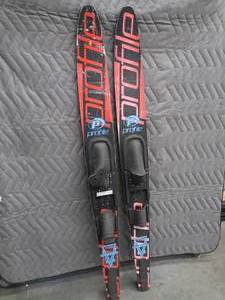 lot 72 image: NASH PROFILE NEW WAVES WATER SKIS