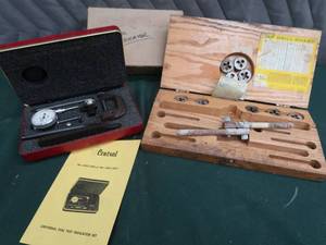 lot 91 image: DIAL INDICATOR AND DYES