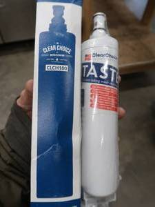 lot 103 image: BRAND NEW WATER FILTER AND OTHER PLUBING GOODIES