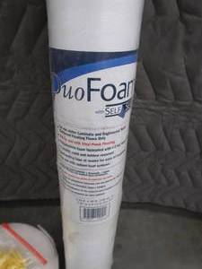 lot 104 image: BRAND NEW ROLL OF DUO FOAM AND EXTRAS