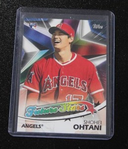lot 8 image: 2018 Topps Future Stars Shohei Ohtani #FS-5 Rookie Card