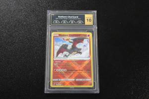 lot 23 image: 2023 Pokemon Crown Zenith Radiant Charizard #020159