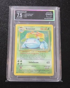 lot 53 image: 1999 Pokemon Base Set Holo Venusaur #15102