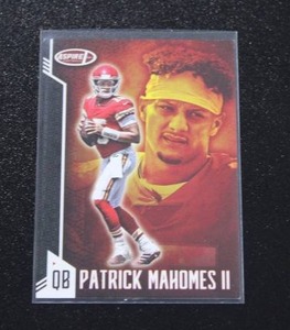 lot 61 image: 2017 Aspire Patrick Mahomes #ASP-PM-1 Rookie Card
