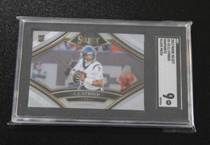 lot 78 image: 2023 Select Snapshots Silver CJ Stroud #SS-CS Rookie Card SGC 9