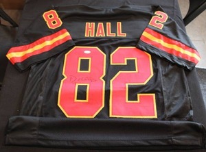 Kansas City Chiefs Dante Hall Custom Autograph Jersey JSA COA #CA27701