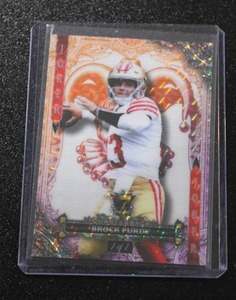 lot 98 image: 2024 Wild Card 7 Card Stud Brock Purdy 11  Only 1 Exist