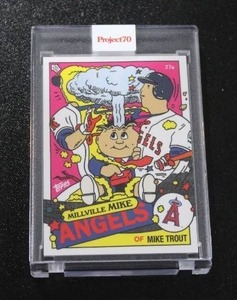 lot 113 image: 2021 Topps Project 70 Mike Trout #357