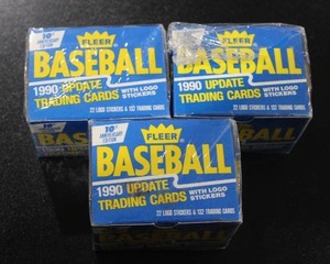 lot 122 image: 1990 Fleer Update Baseball Factory Sealed Set Lot  3 Sets  Frank Thomas Rookie