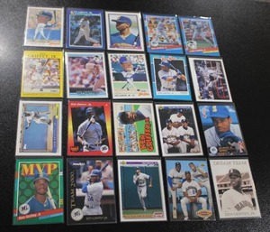 lot 147 image: Ken Griffey Jr. Baseball Card Lot  20 Different Cards