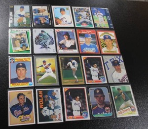 lot 181 image: Nolan Ryan Baseball Card Lot  20 Different Cards