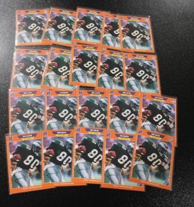 lot 218 image: 1989 Pro Set Cris Carter #314 Rookie Card Lot  20 Rookie Cards