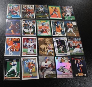 lot 219 image: John Elway Football Card Lot  20 Cards