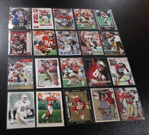 lot 223 image: Joe Montana Football Card Lot  20 Different Cards