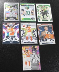 lot 259 image: 2024 Bo Nix Rookie Card Lot  7 Rookie Cards