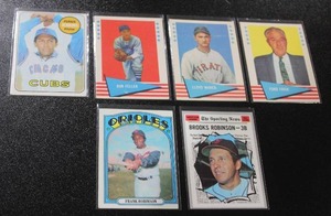 lot 298 image: Vintage Baseball Card Star Lot  Low Grade w Creases