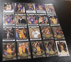 lot 304 image: Kobe Bryant Basketball Card Lot  20 Cards