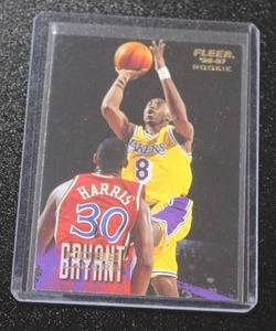 lot 309 image: 1996-97 Fleer Kobe Bryant #203 Rookie Card