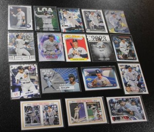 lot 315 image: Aaron Judge Baseball Card Lot  17 Different Cards