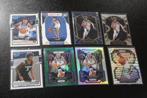 lot 318 image: Jaden McDaniels Basketball Card Lot  8 Cards w 5 Rookie Cards