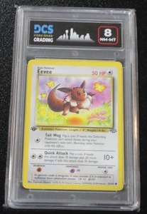 lot 336 image: 1999 Pokemon Jungle 1st Edition Eevee #5164