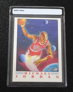 lot 348 image: 1991 Fleer Pro Vision Michael Jordan #2