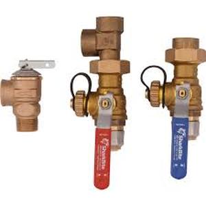 lot 27 image: SharkBite 34 in. Tankless Water Heater Valves Installation Kit Customer Returns See Pictures