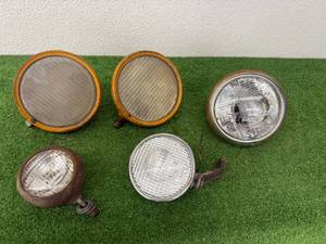 lot 18 image: Vintage Headlights