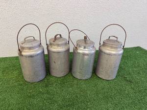 lot 54 image: Vintage Milk Pails