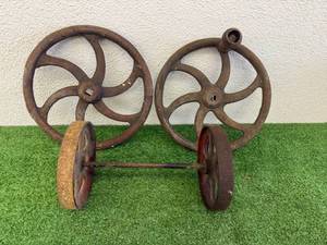 lot 92 image: Steel Wheels