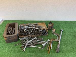 lot 146 image: Wrenches, Sockets, Ratchets & Drill Bits
