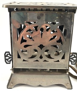 lot 29 image: Antique Hofert Electric Toaster with Decorative Cutouts