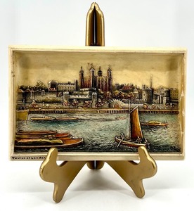 lot 140 image: Vintage Relief Plaque of Tower of London
