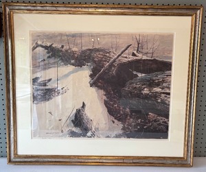 lot 161 image: Framed Gerhard C.F. Miller Limited Edition Print