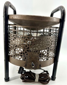 lot 189 image: Vintage Kisco Circulair Heater with Electric Cord