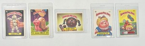 lot 262 image: Collection of 5 Garbage Pail Kids Trading Cards