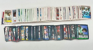 lot 264 image: Collection of Vintage Football Trading Cards in Box