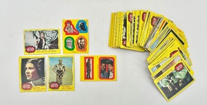 lot 265 image: Collection of Star Wars Vintage Trading Cards in Box