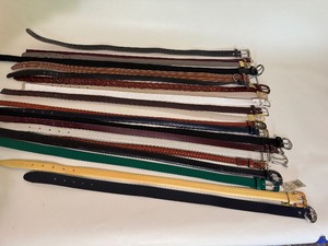 lot 25 image: Large Lot of Leather Size Small Belts