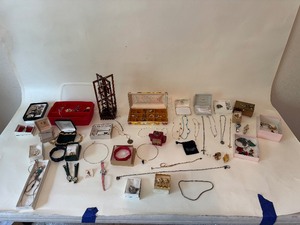 Large Lot of Jewelry 12K Gold & Sterling Sliver