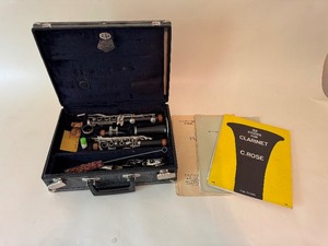 lot 48 image: Clarinet, Case, & Music