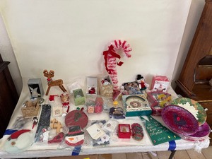 lot 108 image: Huge Lot of Christmas Items