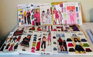 lot 95 image: Variety of Sewing Patterns including McCalls, Simplicity and More