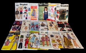 lot 91 image: Variety of Sewing Patterns